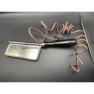 Vintage 1940s Electric Trouser Presser Pant Crease Travel Iron